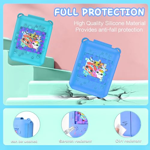 Image of Interactive Digital Pet Case for Bitzee：Silicone Case for Bitzee Interactive Toy Digital Pet,Protective Case for Bitzee Virtual Electronic Pets,Kids Toys Silicone Protective Case