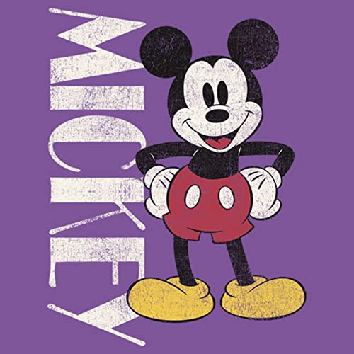 Disney Friends Mickey Vintage Stance Girls Heather T-Shirt2
