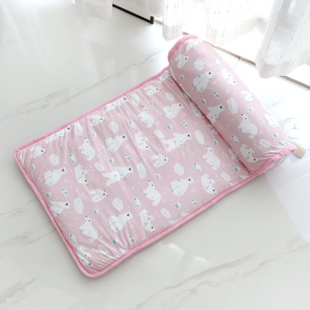 spier Pet Cooling Mat, Ice Silk Cooling Pad Summer Pet Bed Pet Cooling Blanket Sleeping Mat for Dogs and Cats, 60 x 40 cm - Image 3