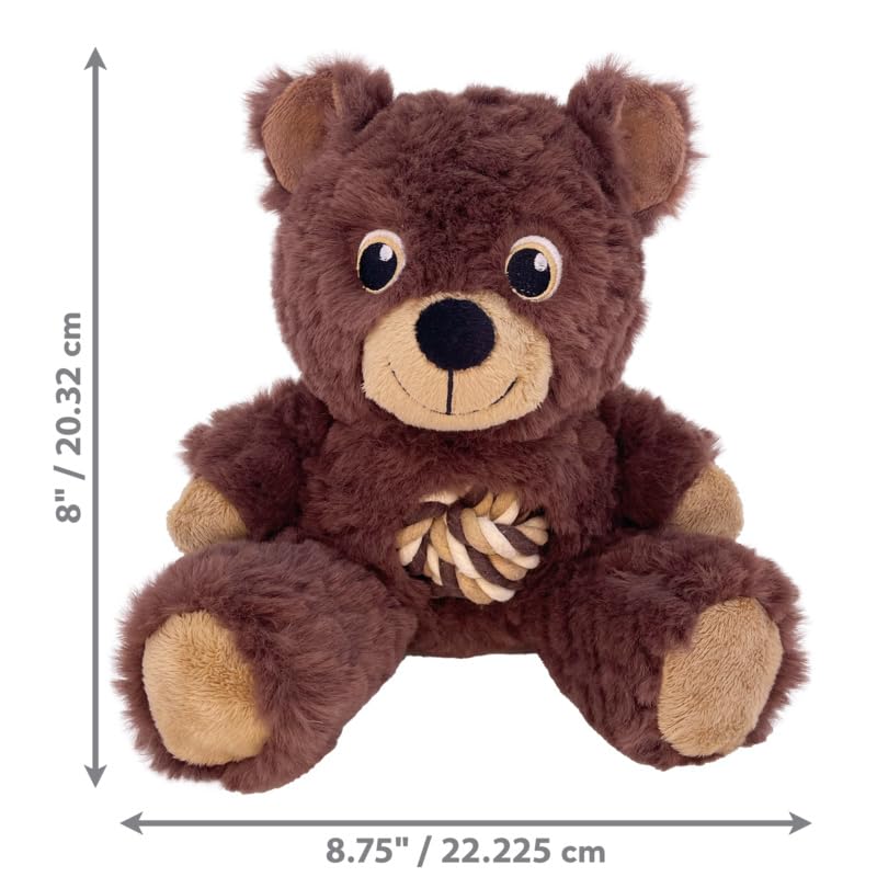 Pet Supplies : KONG Knots Teddy Bear - Knotted Rope Tummy