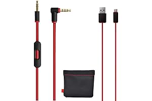Original Quality Auxiliary Cable Cord for Beats by Dre Headphones Solo/Studio/Pro/Detox/Wireless with...