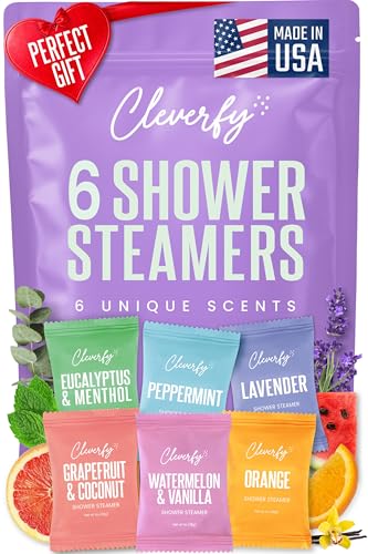 Cleverfy Shower Steamers Aromatherapy - Valentines Day Gifts for Her, Him, Women, Daughter, Mom,...