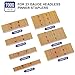 HAMWOO 7000 pcs 23 Gauge Pin Nails, Headless Pinner Nails, 7 Sizes Assorted 3/8 Inch to 1-3/8 Inch for Molding Cabinetry Building,photo frame,handicrafts Assembly