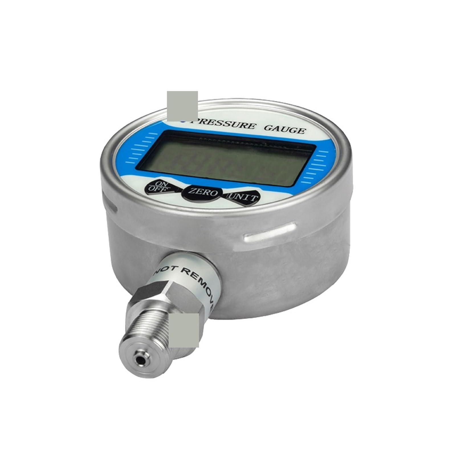 Manómetro digital de barra inalámbrica Mpa Psi, manómetro presión agua, combustible líquido, aire, 100Mpa, baja,Alta precisión(80mm dial diameter,0-2.5Mpa)