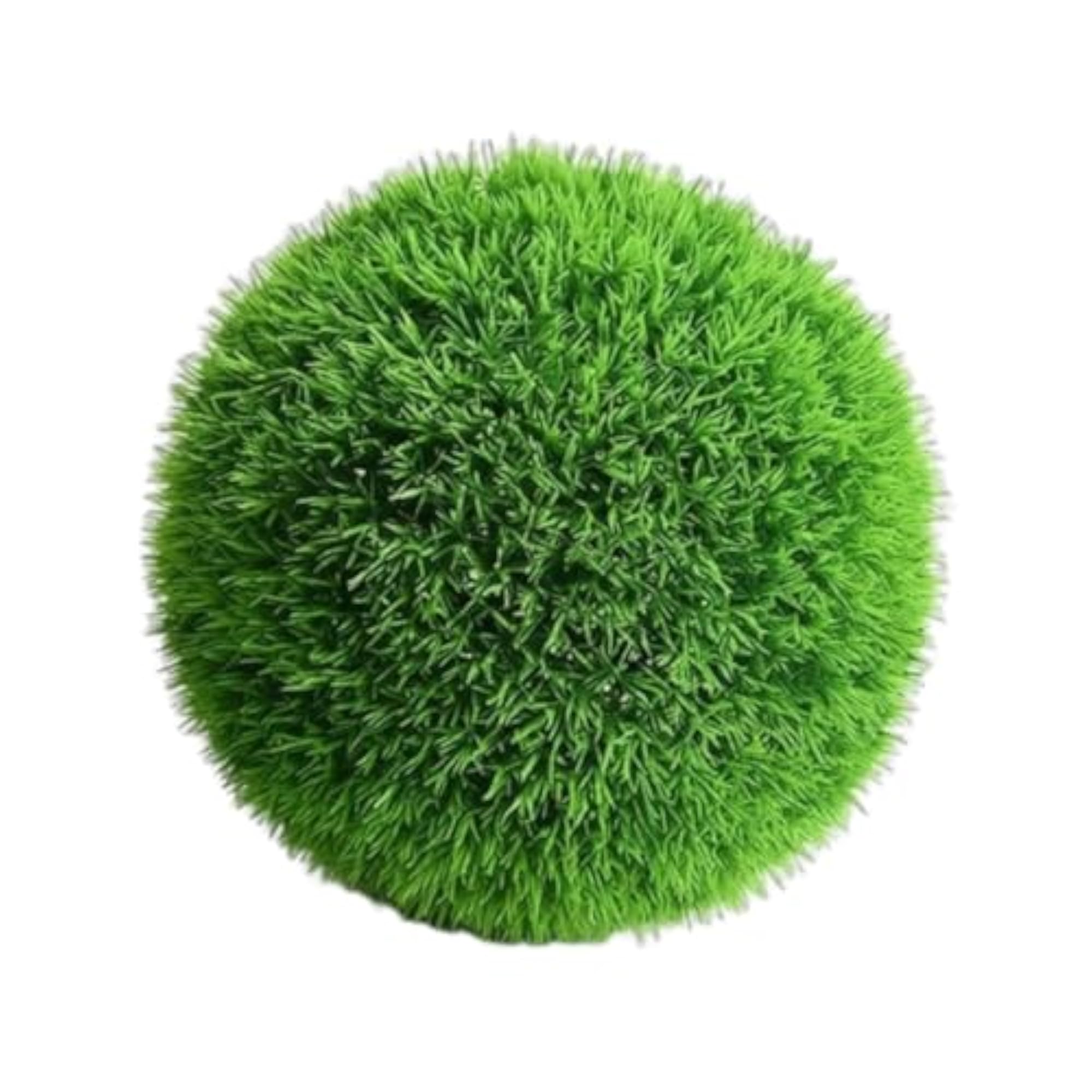 Artificial Plant Topiary Ball, Dark Green Home Decor