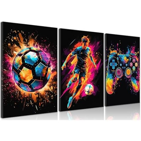 BGFCE Gaming Canvas Wall Art Set Cover