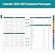 2026 Wochenplaner Einlage A5 6 Löcher, Deutsch, 1 Woche 2 Seiten mit Farbig Tabs, Jan bis Dez 2026, 100 gsm Dicker Papier, Kalendereinlagen für Kalender 2026 Planer