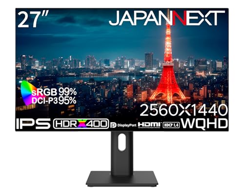 Amazon.co.jp: 【Amazon.co.jp限定】JAPANNEXT 27インチ モニター WQHD