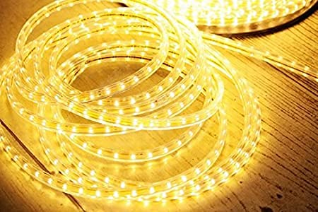 Image of Desidiya LED Strip Rope Light,Water Proof,Ceiling Light,Decorative led Light with Adapter. (5 Meter, Warmwhite)