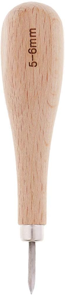 1 Set Leather Craft Stitching Awl for Sewing Leather Diamond Point(4 Pieces)