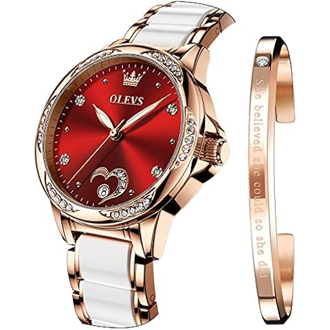 OLEVS Elegant Mechanical Women's Watch Cover