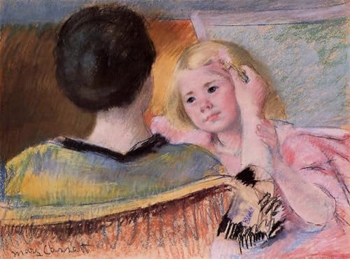 Affiche artistique Mary Cassatt tableau sur toile pour décorer un espace de travail inspirant