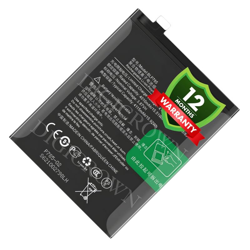 Image of Original BLP785 Battery Compatible for OnePlus Nord - (4115mAh) - 1 Year Warranty DF7