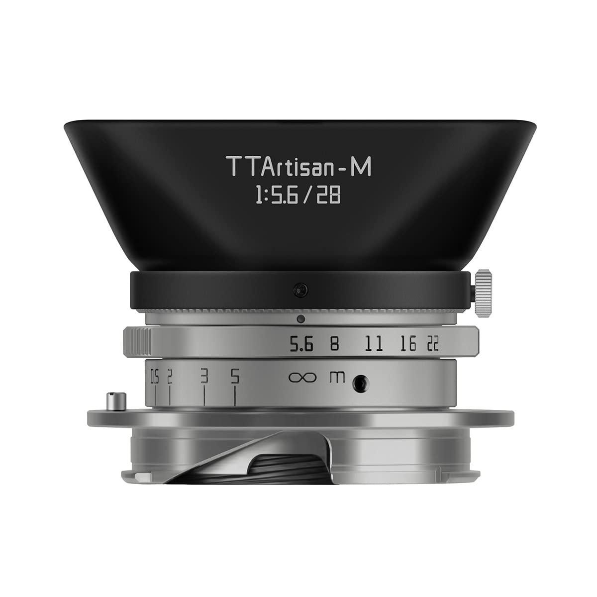 Amazon | TTArtisan 28mm F5.6 Mマウント チタンカラー (世界限定500本