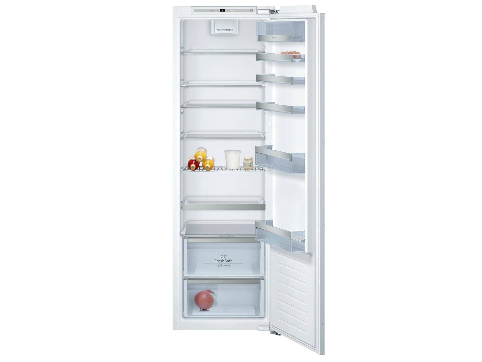 Neff KI1813FE0 lodówka do zabudowy N70 / 177,2 x 55,8 cm (wys. x szer.) / 319 l część chłodząca/FreshSafe 2