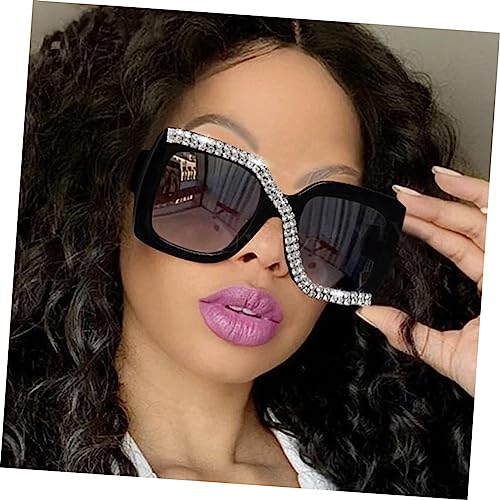 Retro Square Sunglasses for Women Vintage Shades Oversized Fashion Eyewear for Summer Parties Outdoor Events Protects Against Rays2