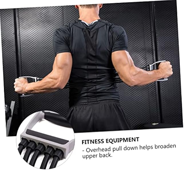 1Pc Arm Expander Chest Developer Elastic Fitness Equipment for Home Gym Resistance Ergonomic Handles for Comfortable Grip Strength Training for Chest