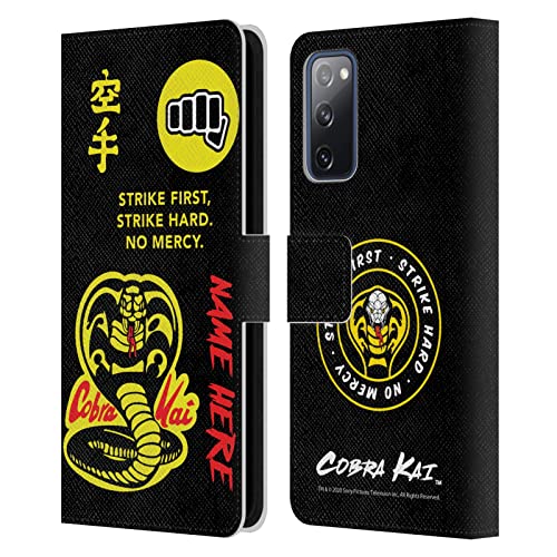 Coque Samsung S20 FE Cobra Kai personnalisé étui portefeuille cuir Galaxy S20 FE 5G