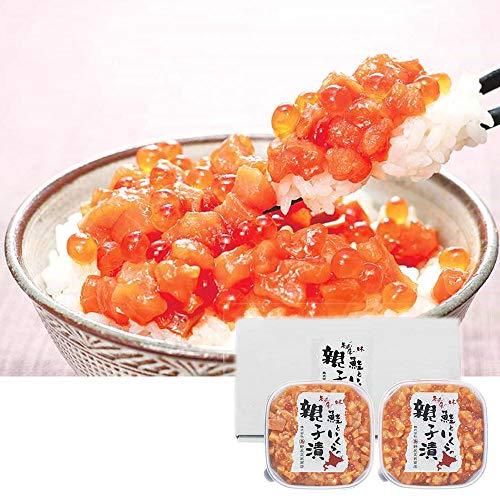 鮭 いくら 「鮭といくら親子漬 180g×2」 イクラ ギフト 鮭 北海道産 いくら 醤油漬け ギフト イクラ醤油漬 ギフト 魚卵 海産物 鮭いくら丼
