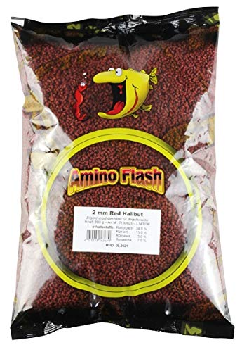 FTM Amino Flash Pellet Halibut Red 2mm 7130025 Pellets