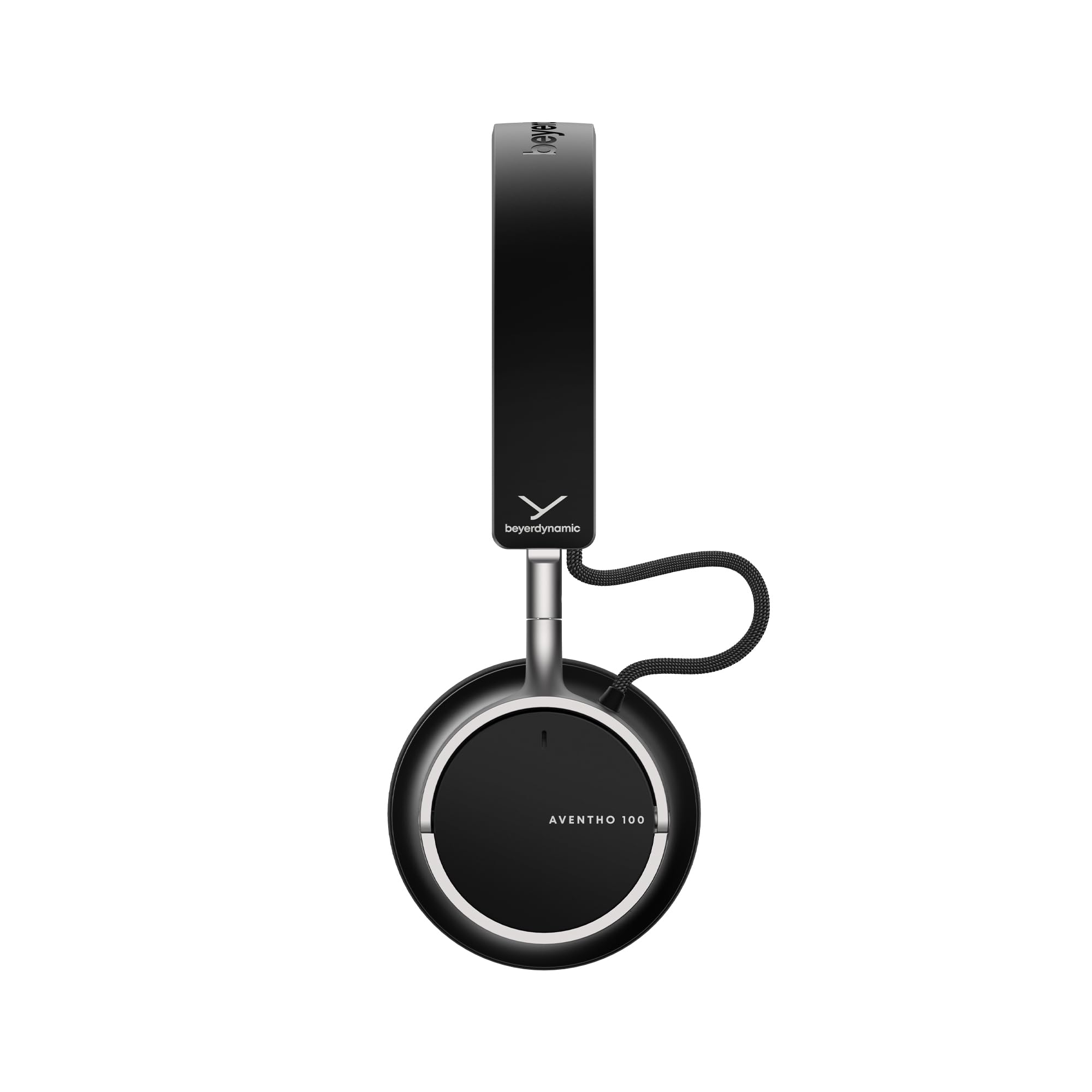 beyerdynamic AVENTHO 100 - Cuffie wireless On-Ear con cancellazione del rumore, 60 ore di durata della batteria, pieghevole, in nero - nuovo aggiornamento disponibile tramite app