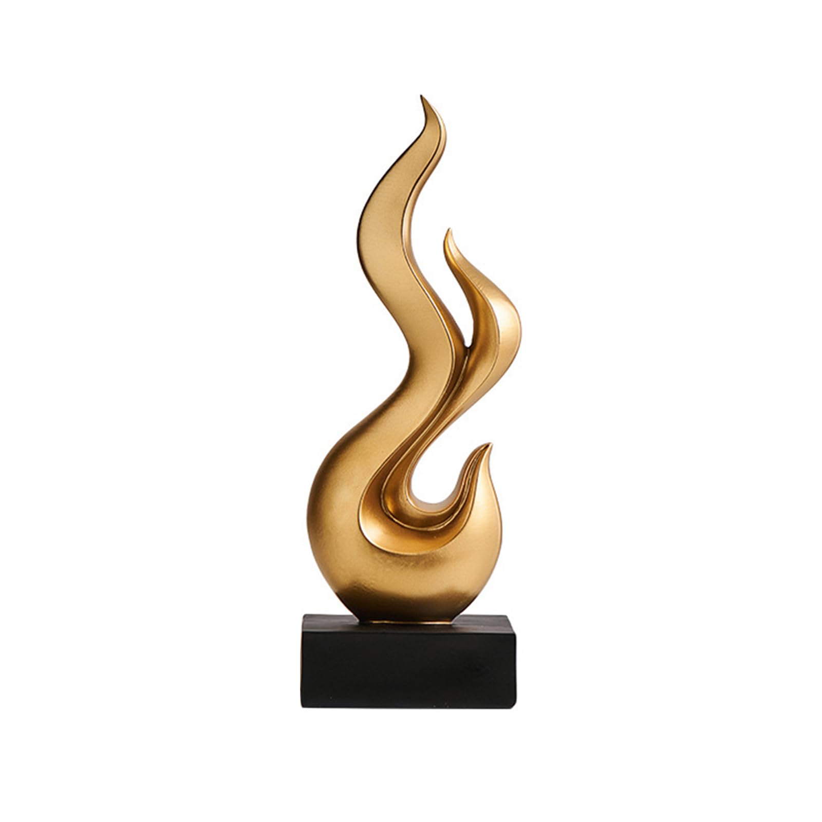 Skulpturen, Skulptur Deko Gold, Abstrakte Kunst Statue Deko, Harz Dekoartikel, Deko FüR Wohnzimmer, BüRo, Tisch, Flur, Schlafzimmer, Harz, Welle,Wealth