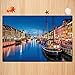 Produktbild Schöne Life Series Bad Teppich 40x60cmUrban, Entertainment District Dänemark Nyhavn Kanal Kopenhagen River Boats Shops Attraktion, Multico Sehr weiche Badematte waschbar und rutschfest