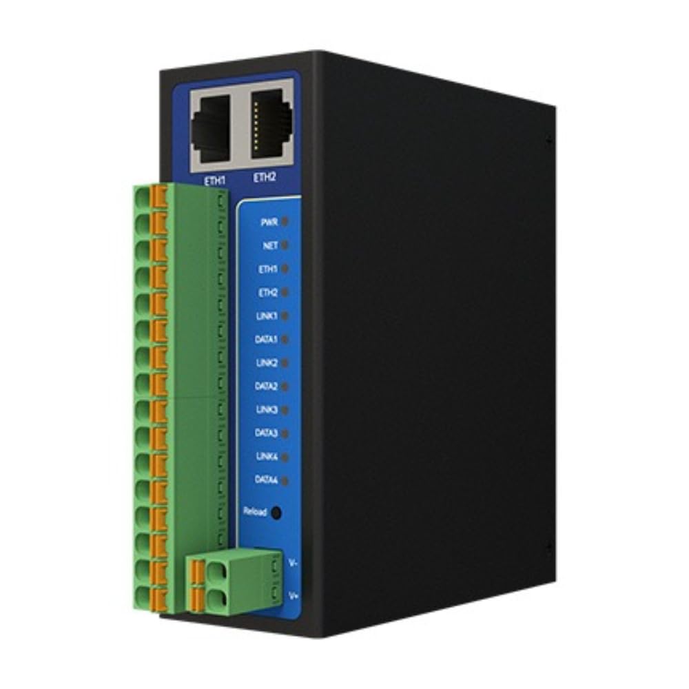RS485 auf RJ45 4/8 Ports Serial Server Datenübertragung Modbus Gateway NA24/281 Serie Dual Ethernet Port UDP HTTP MQTT Watchdog Industriequalität (8-Wege)