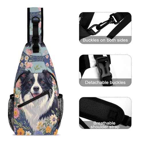 Bolso tipo sling bag para viaje y senderismo miniatura 3