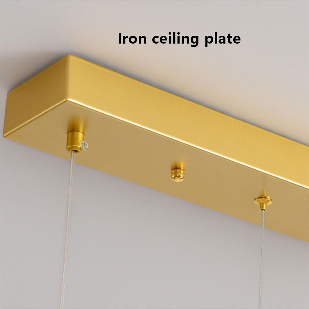 Nordic Lampa wisząca LED Liniowy żyrandol Oprawa aluminiowa Oświetlenie 3000-6000 K Lampa wisząca Kreatywny wystrój domu Możliwość przyciemniania Nowoczesne oświetlenie wewnętrzne