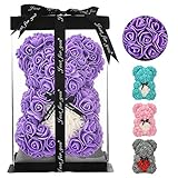 Rose Flower Bear - Unique Gifts - Rose Bear - Gift for Women, Birthdays, Gifts for Girls, Gifts for...