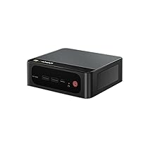 Beelink Mini PC SER5 MAX Mini Computer con AMD Ryzen 7 7735HS (8C, 16T, fino a 4,75 GHz), Grafica AMD Radeon, 24G(12G*2) LPDDR5, 500G M.2 PCIe SSD, Supporto BT 5.4, WiFi 6, 2500 Mbps LAN, HDMI, DP, Type-C