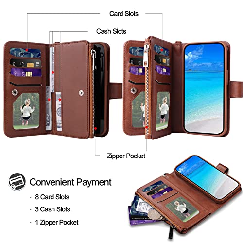 Funda Galaxy Note 10 Plus elegante en piel sintética resistente 3