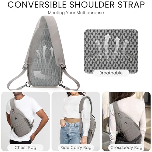 Image of Vankor Small Crossbody Purses Bags for Women Men Travel, Chest Sling Bag Women Casual Cross Body Bag for Woman Sling Backpack