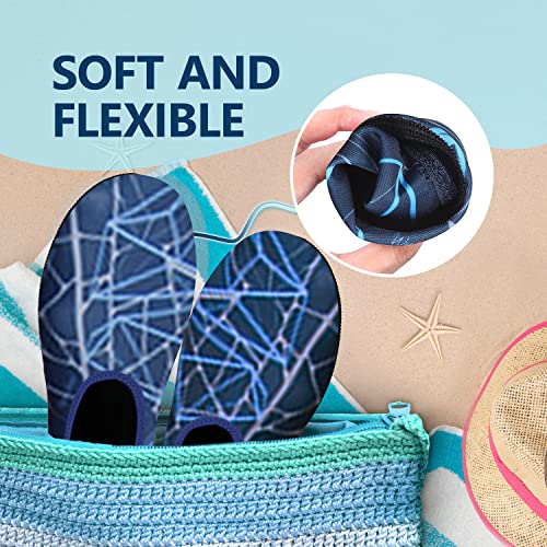 Image of JACKSHIBO Water Shoes for Women Men Quick-Dry Swim Shoes Beach Water Socks