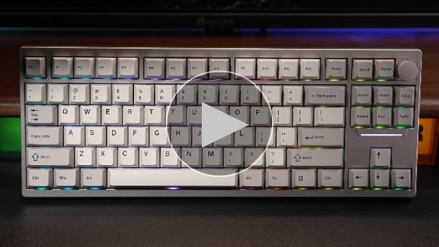 Amazon | EPOMAKER P87 TKLアルミニウムワイヤレスゲーミング