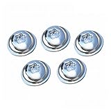 [ネクサスジャパン] 装飾ネジ ダミーボルト 5個 Sサイズ 直径12mm トルクスタイプ 六角星型 シルバー