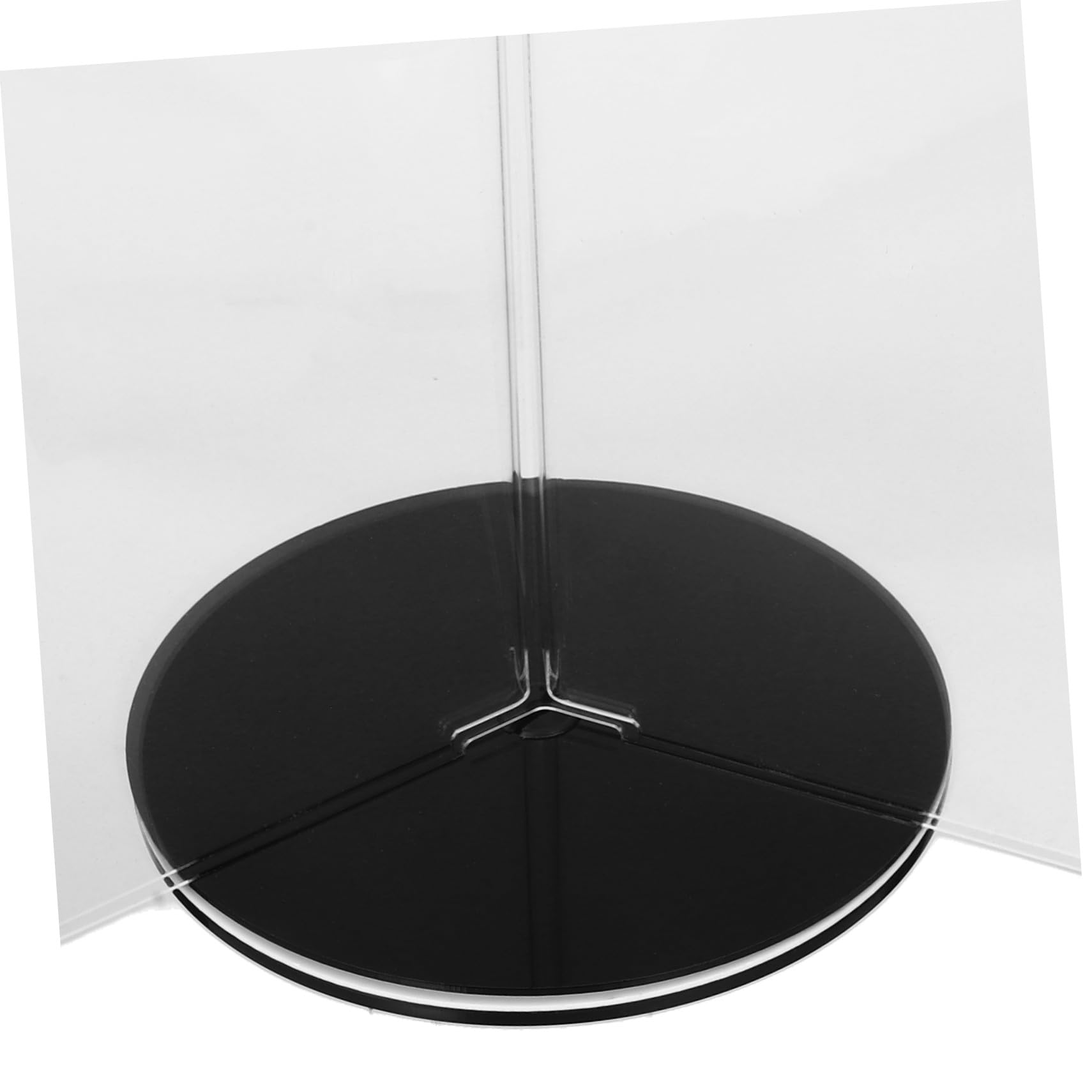 Soporte Acrílico Giratorio Para Menús A5 14,8x21 Cm Con Base Estable Transparente Para Escritorio, Expositor Vertical Multifuncional Para Restaurantes y Oficinas