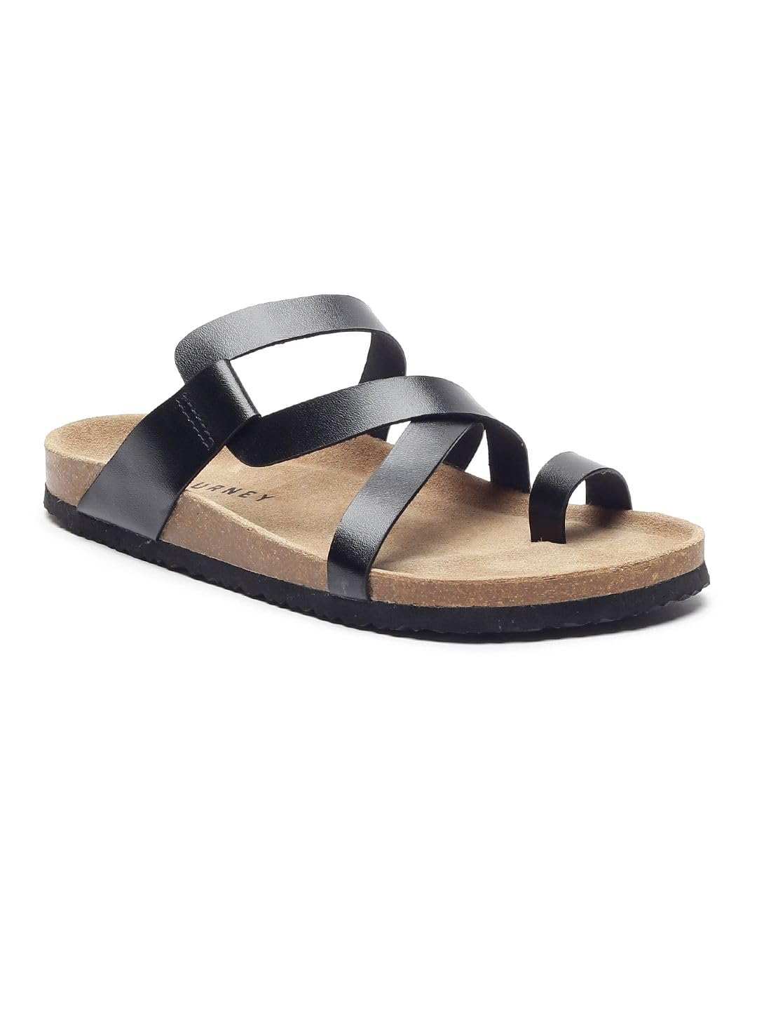 HF JOURNEY Flip Flop (Size 44) Black Leather Casual Outdoor Wear Slipper for Men, EVA Sole, Slip On, Rounded Tip (UK Size 10) Nietz (B0CNKNHTLP) Amazon Price History, Amazon Price Tracker