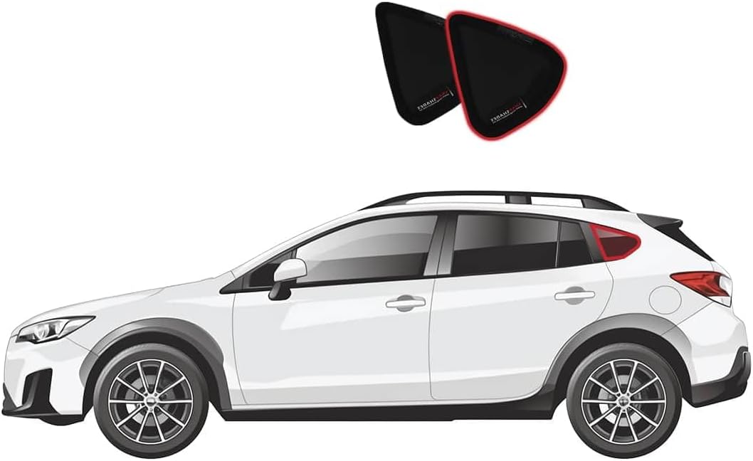Snap Shades for Subaru XV/Impreza Hatchback/Crosstrek 5th Generation Port Window Shades (GT; 2017-2023)