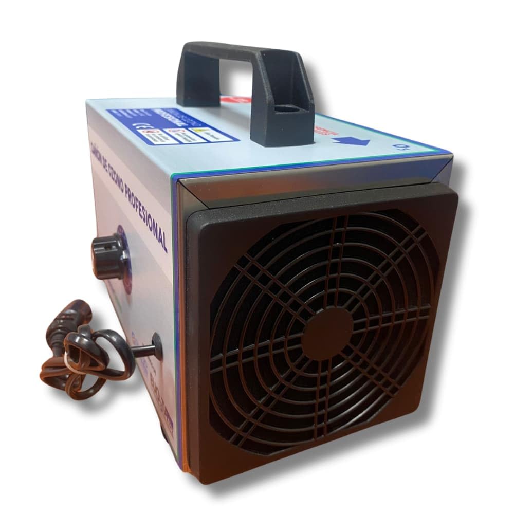 Generador De Ozono Para Coche 5000 Mg/H - Cañón Mini 12V DC - Purificador de aire - Ozonizador para coche - Elimina malos olores - Taxi - Temporizador 60 minutos - OH OZONO HOGAR GRUPO COSEMAR OZONO