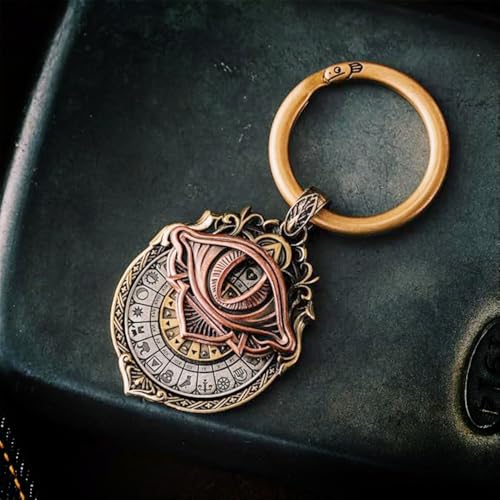 Handmade Tarot Visual Pendants, Rotatable Symbol Pendants, Mysterious Divination Ornaments, Spiritual Guidance, Insight Into Fate, Smooth Rotation, Good Luck Again And Again (Necklace style)4