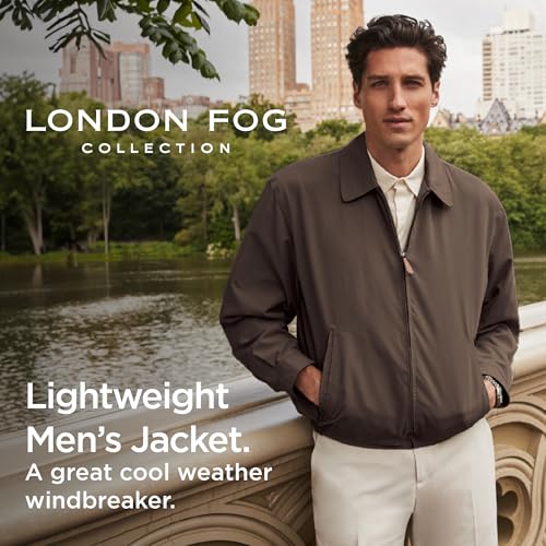 Image of London Fog Men's Auburn Zip-Front Golf Jacket