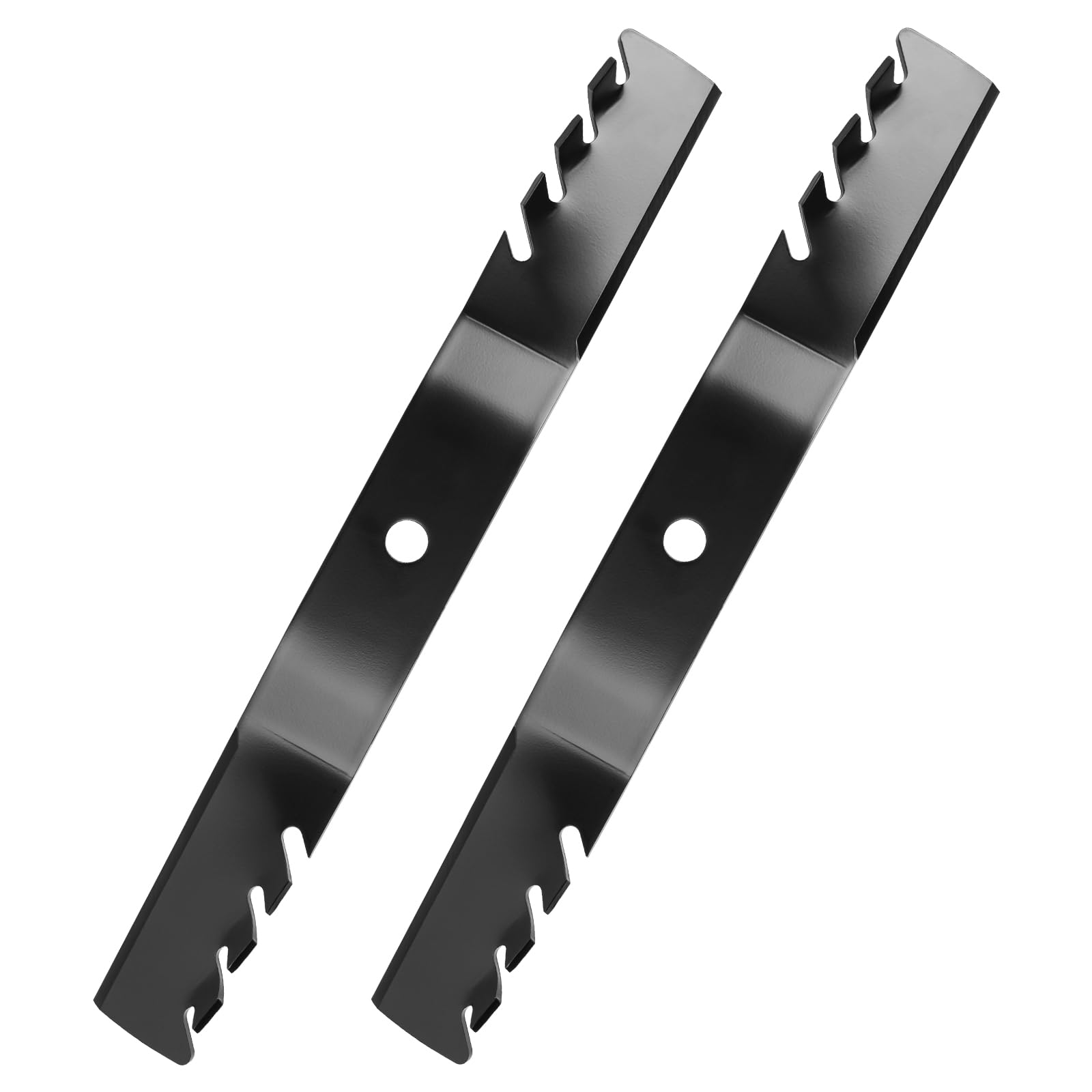 M170642 Mulching Blades Fits for John De ere Z335E Z335M Z345M Z345R X330 X350 X354 X370 X380 S220 S240 Riding 42 Inch Mower Deck, Replaces for M170639 UC22008 GY20683, 2 Pack