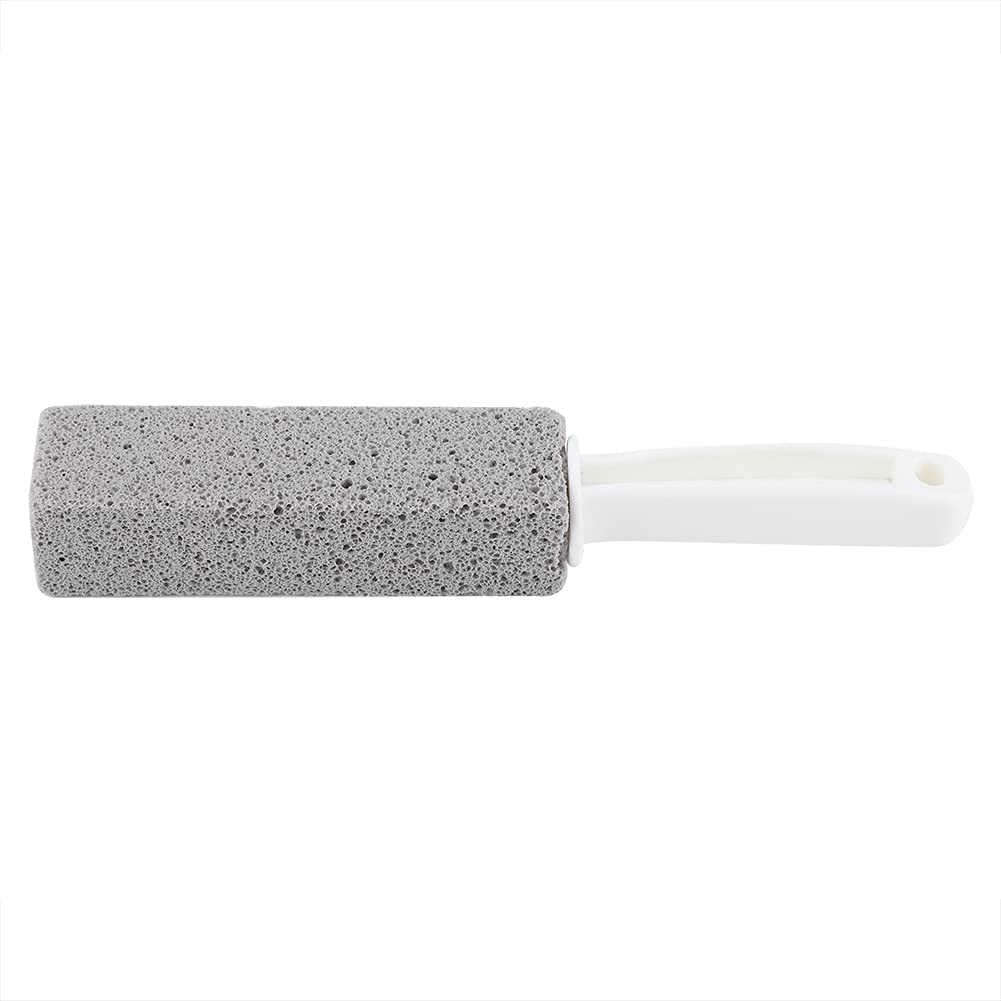 Pumice Stone Cleaner, Toilet Bowl Ring Remover Wand for Bathroom, Kitchen, Grill, Laundry Fixtures
