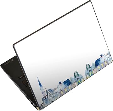 Laptop Skin Stickers Fits up to 13.3" Universal Stickers for LAVIE, FMV, LIFEBOOK, Dynabook, Lenovo, Thinkbook, IdeaPad, HP, Pavillon, ENVY, Elite, Dell, Vostro, Inspiron, VAIO Scenery Colorful 014656