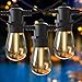 GlobaLink 16M Lichterkette außen, IP65 Wasserdicht Bruchsicher Lichterkette Glühbirnen Erweiterbar mit 15 +1 S14 LED Glühbirnen, Outdoor Lichterkette für Garten Party Balkon Hof Dekoration, Warmweiß LED Birne günstig Kaufen-GlobaLink 16M Lichterkette außen, IP65 Wasserdicht Bruchsicher Lichterkette Glühbirnen Erweiterbar mit 15 +1 S14 LED Glühbirnen, Outdoor Lichterkette für Garten Party Balkon Hof Dekoration, Warmweiß