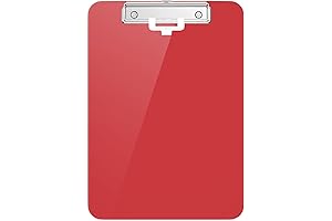 Hongri Red Clip Boards for Seamless Note-taking