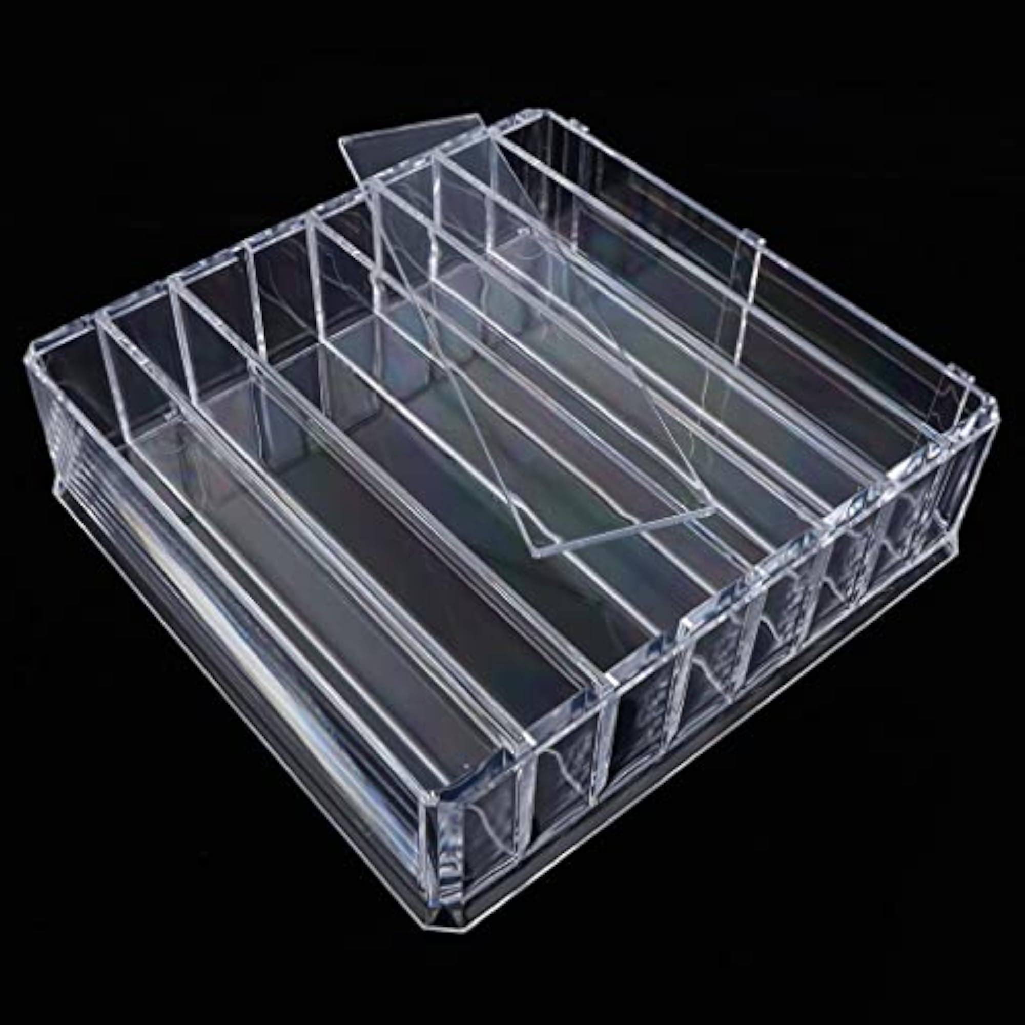 Acrylic Compact Powder Holder Makeup Display Organiser