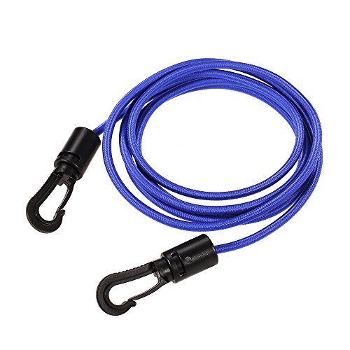 Anself 1.5 M 4 MM Kayak Canoe Elastic Elástico Cordão de Choque Cordão Gancho Amarrar Corda